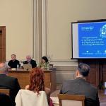 Από την παρουσίαση του τόμου για τους πρόσφυγες του 1922. Μεγάλη Λέσχη Καβάλας, 20.3.2025