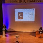 Από την παρουσίαση του τόμου για τους πρόσφυγες του 1922. Δημοτικό Ωδείο Δράμας, 22.3.2025.